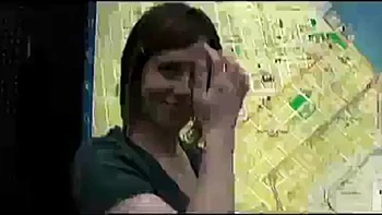 Sexy brunette teases cameraman lover while she bangs stranger: Blowjob, Doggy  Missonary Porn