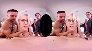 Work group: Cowgirl, Big Tits  Blonde VR Porn