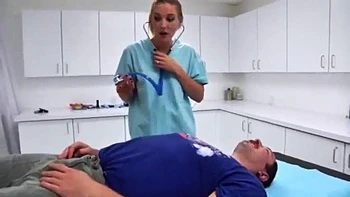 Nurses treat a patient: Blowjob, Pornhub  Cumshot Porn