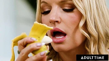 ADULT TIME - Busty Lesbian MILF Rachael Cavalli Starts Craving Dicks After Seeing Stepson Naked: Porn