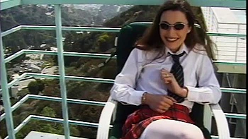 Brunette getting plowed in the gym