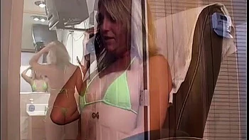 Whore in bathroom fucking hard
