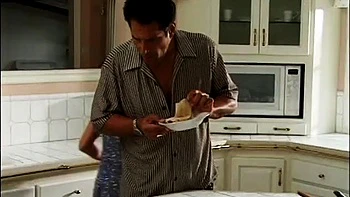 Slutty teen sucking and riding dick before cum spills on her small tits