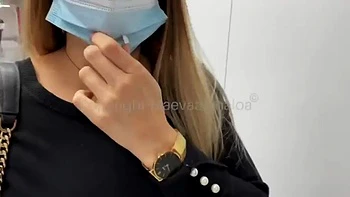 Maeva Takes A Strangers Cock At The Airport