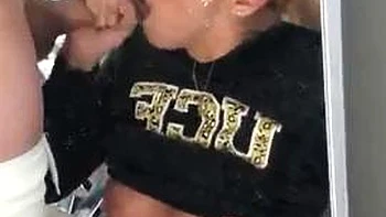 Valentina putting dick in her mouth: Big Tits, Blowjob  Amateur Porn