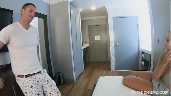 Big tit thicc blonde fucked hard by stranger