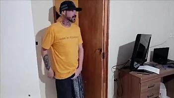 Wife Blindfolded Prank - Friend Takes My Place in Bed with Amateur Latina Housewife