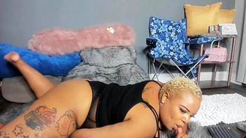 Fat BBW femdom mistress Madam masturbates: Big Ass, Fansly  Toy Porn