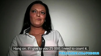 PublicAgent Busty milf has sex with a stranger for cash by Public Agent: Porn