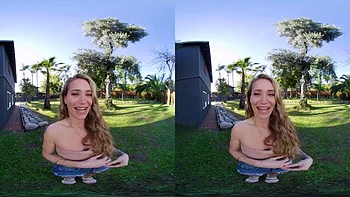 Show me around: Blowjob, Doggy  Cowgirl VR Porn