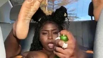 Cucumber pussy: Big Tits, Fansly  Big Dick Porn