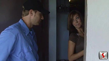 Britney Brighton cable guy part1: Big Tits, Amateur  Fansly Porn