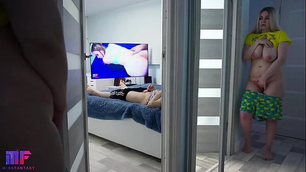 Stepdaughter spying on stepdad part 2