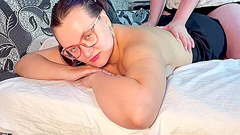 Stepfather Gives Massage