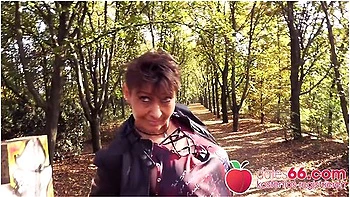 Ugly Short Hair Granny Milf Pounded Outdoors In Germany