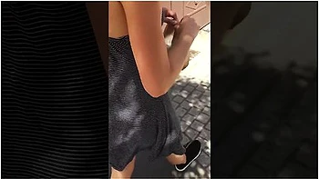 Walking And Flashing In The Streets - Sexy Girlfriend - Leo Lulu