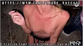 Amateur Bukkake - Elle Drains The Balls Of Several Strangers!!