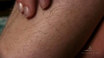 Tugboat Annie Solo Masturbation - Hairy Brunette Fingering Her Curvy Pussy
