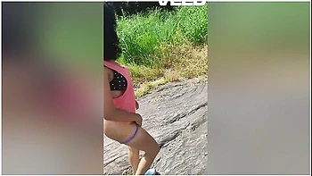 Nude Island Walking Around Nude Beach Outdoors Real Beach Sex