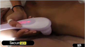 Armani Blacks Perfect Tits Bounce As Porno Dan Stacks Her!