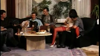 Gangbang for 2 cock hungry beauties: Blowjob, Amateur  Anal Porn