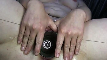 Deep Keely Extreme Pussy Pumping with Dildos and Billiard Ball Fetish Insertion - Squirting & Gaping Close-Up