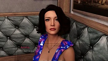 Granny House Sex: Amy Fucks Liz in 3D Cuckold Cartoon