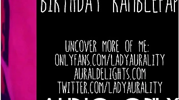 Erotic Audio - Knotted Monster Cock Dildo Ramblefap - Lady Aurality - Wet Pussy Fucking Asmr Audio Only