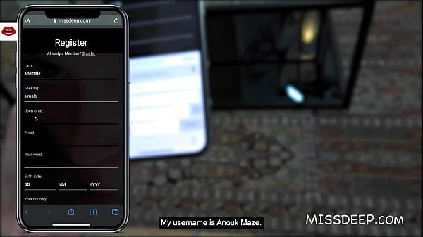 My friend = CHEATER, so I bang THIS WHACKO (Anouk Maze) (FULL SCENE)! MISSDEEP.com