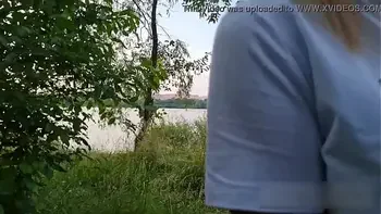 Unfamiliar girl was not scared and decided to jerkoff a cock SHOCKED !!!