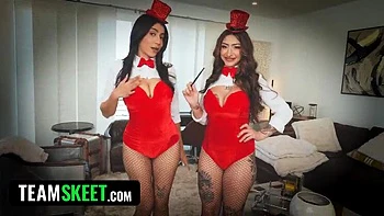 Stepsister Magic Trick Handcuffs Blowjob POV Teen Rough Fucking 4K