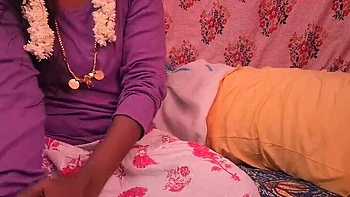 Tamil Wife Fucks Husband Hard Until She Cums - Homemade Indian Desi Sex