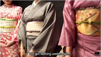 Japanese Traditional Kimono Orgy With And Friends - Maki Hojo And Hojo Maki