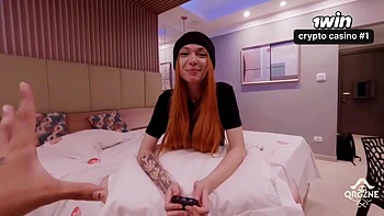 Brazilian Girl And Brazilian.redhead In First Porn From Cute Redhead Ft. Tura [free ]