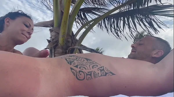 I suck Dorian Del Isla on the beach in Tulum