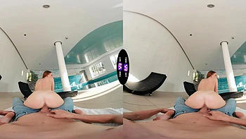 Redhead beauty Holly Molly enjoys passionate sex with her boyfriend