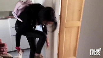 Anal Threesome For Mike Angelo With His Girlfriend Angel Emily And Friend Francys Belle