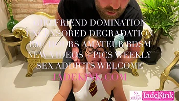 Nerdy girl dominated, used and fucked