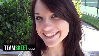 Bored Amateur Babe Deepthroats Big Latino Cock And Swallows Huge Load Of Cum