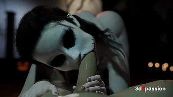 Halloween Orgy on the Bare Ground - Pumpkin Patch Pleasure: A Secret Orgy in the Graveyard