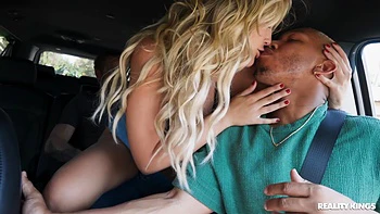 Savvy Suxxs Threesome With In A Car With Scott Nails, Scott Johnson And Ricky Johnson