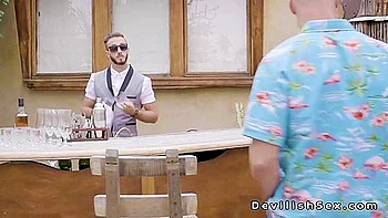 Charles Dera, Seth Gamble And Theodora Day - Arousing Couple On A Beautiful Day Pounding At The Resort