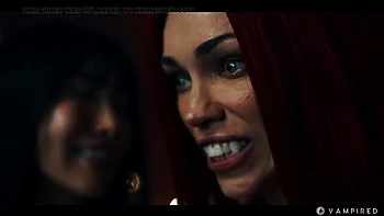 Octokuro Asian Vampire Cosplay Lesbian Domination - Mind Control Hypno Sucking Huge Fake Tits