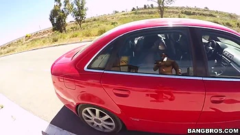 Cutie Rides Hard Dick Of Her Man Right On Warm Beach Sand