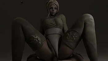 POV Blonde Girlfriend Sit on My Big Cock and Cum in Her Pussy