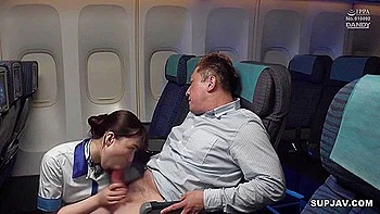 818 A Cabin Attendant With A Beautiful Ass Who Will Make A Seated Man Weak With Her S Shaped Ass Shaking Cowgirl Position Without Moving At All Decensored