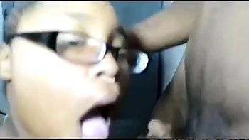 Sexy wit those glasses: Blowjob, Doggy  Amateur Porn