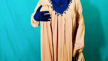 Indian Beautiful Hijabi Muslim Couple Thirsty For Sex