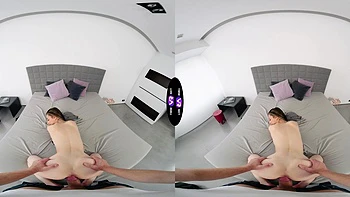 Nicole Sweet enjoys sex in various poses in vr