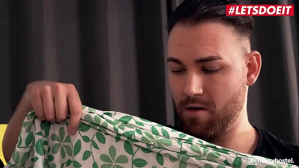 HORNY HOSTEL - (Mona Blue, Mr. Big Fat Dick) - Naughty Step Brother Fucks His Teen Step Sisters Tight Asshole